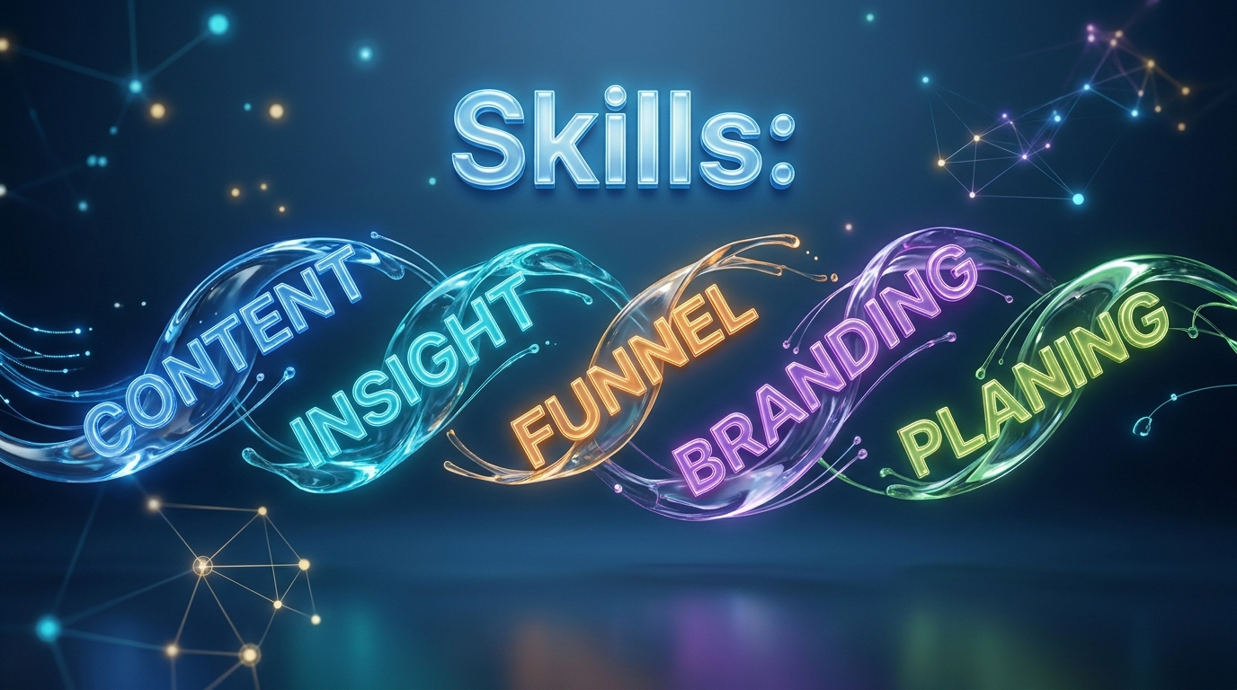 2026 | Skills Claude: Content, Insight, Funnel, Branding, Planning